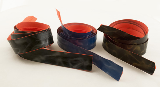 Fire retardant zippers